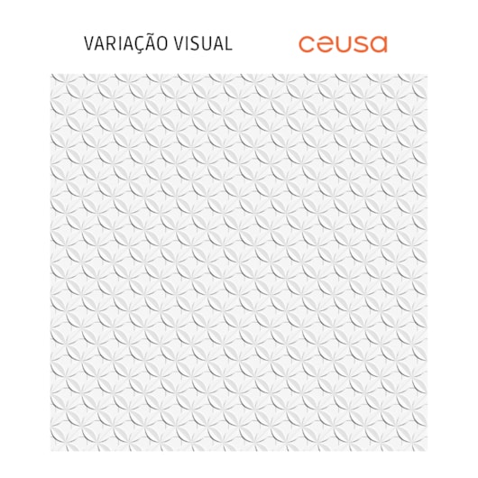 Revestimento Ceusa Dália Branco Acetinado 43,7x63,10cm Retificado  - Imagem principal - c0f27631-ae6d-4d4b-9947-e77c8b79f134