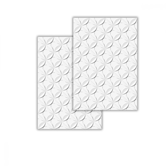 Revestimento Ceusa Dália Branco Acetinado 43,7x63,10cm Retificado  - Imagem principal - 5d86f911-a60c-4ed9-a591-1ce649da1c3f