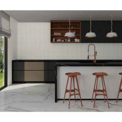 Revestimento Ceusa Escama Brie Acetinado 43,7x63,10cm Retificado