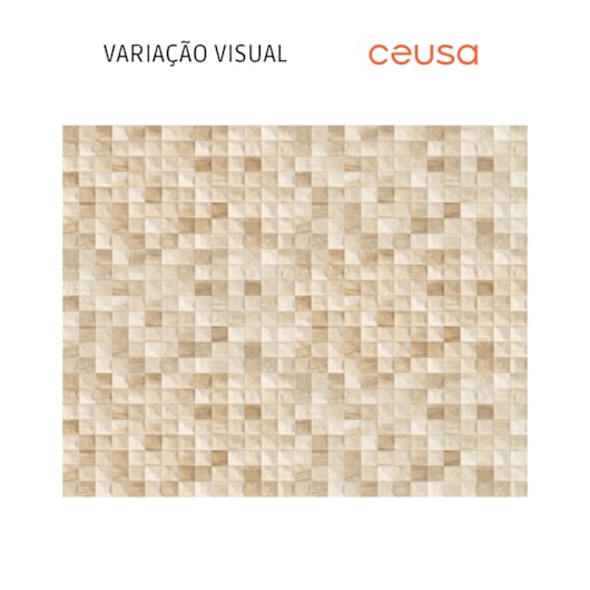 Revestimento Ceusa Mocca Gotas Brilhante 33,8x64,3cm Retificado  - Imagem principal - 15ab7f0a-ca25-4f6e-af44-e26c78f328dc