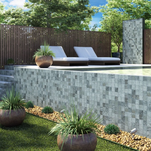 Revestimento Eliane  Java Lago Mesh Brilhante 10x10cm Bold - Imagem principal - b2b123b4-4680-4180-ad99-f53c54deda20