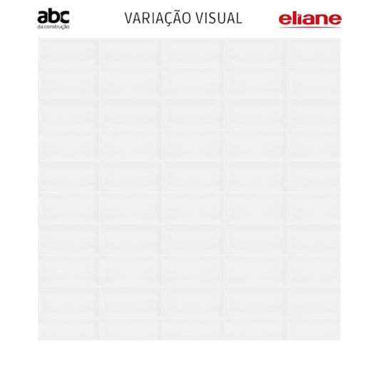 Revestimento Eliane Metro White Acetinado 10x20cm Branco Bold  - Imagem principal - 2ec720e1-a23e-441a-8085-b80167193aec