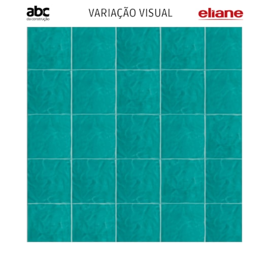 Revestimento Eliane Para Piscina Verde Agua Brilhante Eliane 20x20cm - Imagem principal - 15fb8103-0d84-4776-8f02-712347e40c36