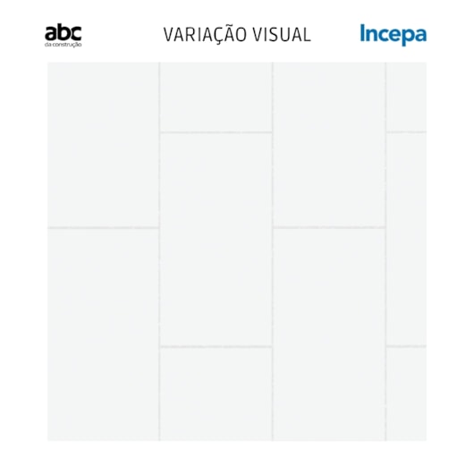 Revestimento Incepa Glacial Snow Brilhante 33x60cm Borda Plana - Imagem principal - b9add63d-d4a6-4e20-b004-58560978ee7d