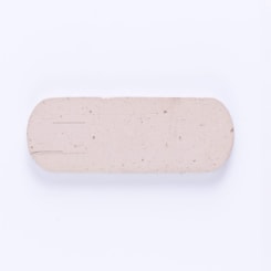 Revestimento Manufatti Brick Elipse Cinza Quente 7x30cm