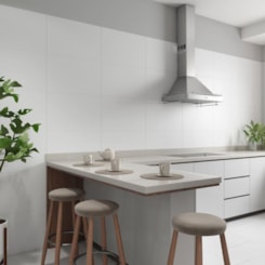 Revestimento Opus White Satin 33x59cm Retificado