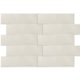 Revestimento Para Fachada Ceral Brick Color Branco Brilhante 7,5x25cm - ecc88995-caee-4a59-a1b4-70014887ce3e