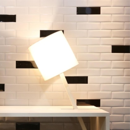Revestimento Portinari Decora White Lux Branco 8x25cm Bold