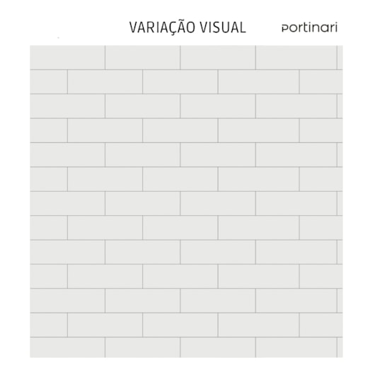 Revestimento Portinari Decora White Matte 8x25cm Bold - Imagem principal - 9d83464b-7a08-43b6-88fa-91bfa83a89ed