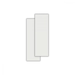 Revestimento Portinari Decora White Matte 8x25cm Branco Bold 