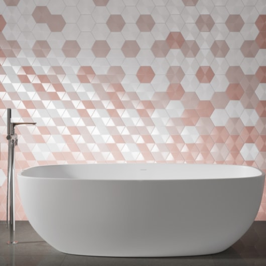 Revestimento Portinari Love Hexa Wh Mlx 17,5x17,5cm Bold - Imagem principal - 8072a487-294f-41a6-ae21-5d53e126524a
