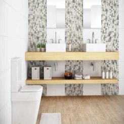 Revestimento Portinari White Plain Lux 29,8x60,1cm Bold