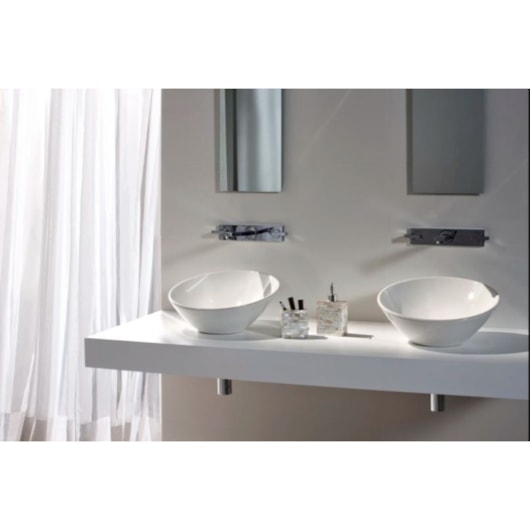 Revestimento Portobello Cetim Bianco Acetinado 30x90cm Retificado - Imagem principal - 02a1a0ef-cdd3-43da-a80f-895e9bf75068