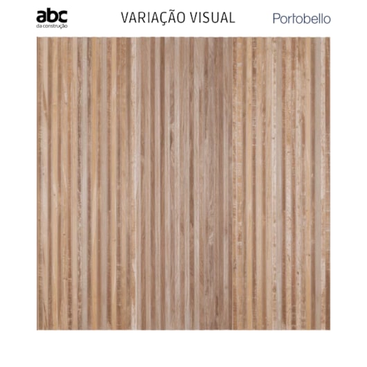 Revestimento Portobello Decor Canela Ripado Mate 30x90 cm Retificado - Imagem principal - 2a1bc0f1-2fa7-4df3-aa1f-b312444dbb2c