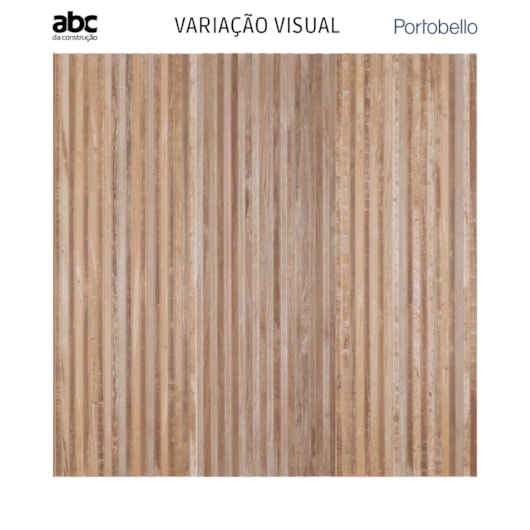 Revestimento Portobello Decor Canela Ripado Mate 30x90 cm Retificado - Imagem principal - cb9f725f-eaa5-4a11-8085-e0d236e6b8e5