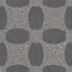 Revestimento Portobello Samba Rock Bouquet Graphite Natural 20x20cm Bold