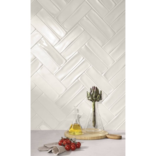 Revestimento Portobello Vivant Blanc Brilho 07x24cm Bold - Imagem principal - 714e9fd1-3659-4561-8eba-89bd18193617