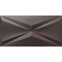 Revestimento Roca Cubic Steel Iron Matte 30x60cm Grafite Retificado
