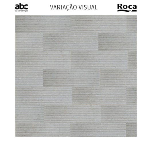 Revestimento Roca Inserto London Gray Cinza Acetinado 30x90,2cm Retificado  - Imagem principal - c8e4a029-e857-40e7-95b2-14978fb9f85f