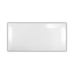 Revestimento Strufaldi White Brilhante 10x20cm Bold