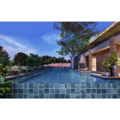 Revestimento Telado Ceral Sancho Blue HD Brilhante 10x10cm