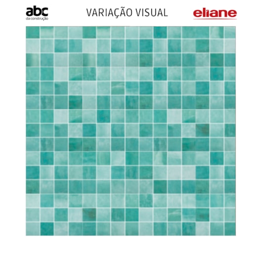 Revestimento Telado Eliane Noronha Jade Mesh Brilhante 10x10cm - Imagem principal - 92125f12-61ff-4d17-8352-2fea59fcf6c9