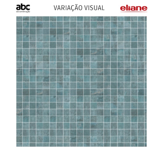 Revestimento Telado Eliane Oxy Blue Mesh Ma 10x10cm - Imagem principal - 2b68cec4-16d9-4530-9d68-f1cc76b47a9b