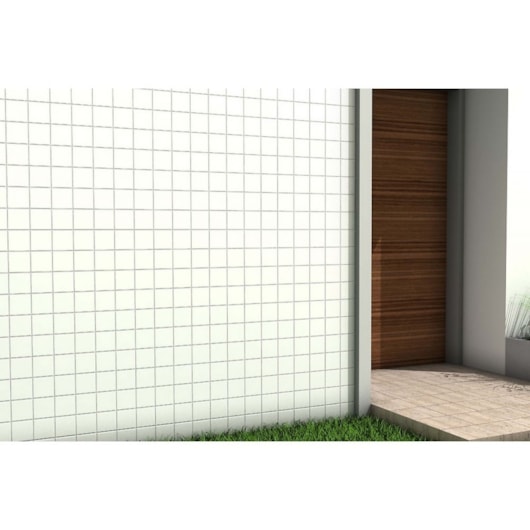 Revestimento Telado Para Fachada E Piscina Ceral Branco Brilhante 10x10cm - Imagem principal - 1bee7eb4-2273-4dfa-ba09-4fe4c2162edd