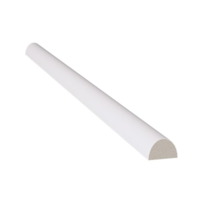 Rodameio Santa Luzia Meia Curva Branco 598 280x2,5x1,25cm