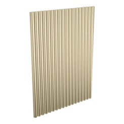 Rodameio Santa Luzia Meia Curva Champagne 598 280x2,5x1,25cm
