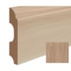 Rodapé Durafloor Clean  MDF Medellin/Carvalho Viena 80x2100mm - 168a41c7-8431-482f-9429-0a414e0d257b
