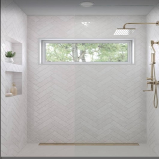 Rodapé Eliane Khali Off White Acetinado 14,5x120cm Retificado - Imagem principal - 8174c880-0368-4cbf-a3b0-9f33cbbc9a3f