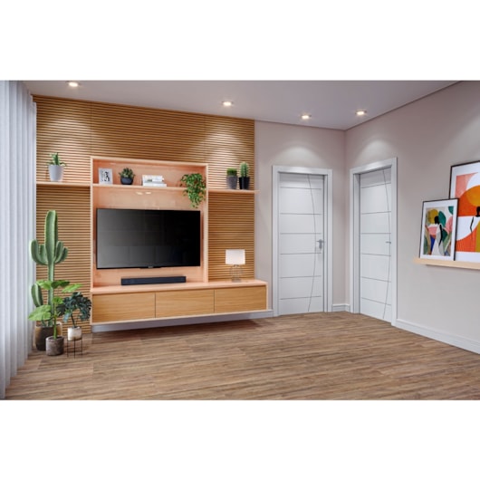 Rodapé Eucafloor Estilo Branco Max Com Friso 7x240cm - Imagem principal - f1b71640-ff55-4cc9-a3c6-bdd270a55e8a