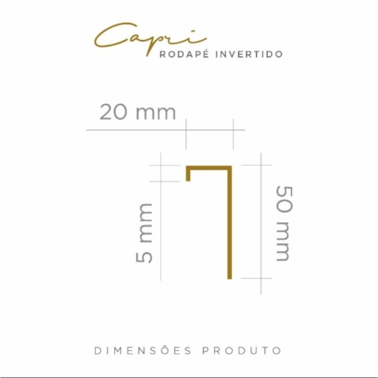 Rodapé Invertido Black Matte Barra 3m Viscardi 5 x 2 x 0,5 - Imagem principal - 007e8754-146e-45eb-8459-28519d958aa3