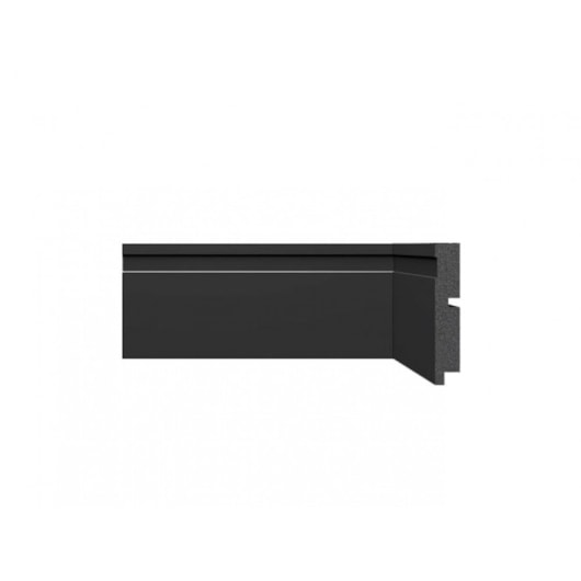 Rodapé Moderna 10cmx2,40m 3457 Black Santa Luzia - Imagem principal - 8d19af2f-2a53-41c8-9989-ee7ec60efee6