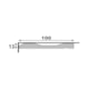 Rodapé Santa Luzia De Poliestireno Com Friso Branco 10x240cm - aef06867-1a83-4570-b158-ad8488ad9b47
