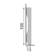 Rodapé Santa Luzia De Poliestireno Lev101 Branco 10x240cm - 99117ea9-e71b-4779-ad39-c67c50d657fe