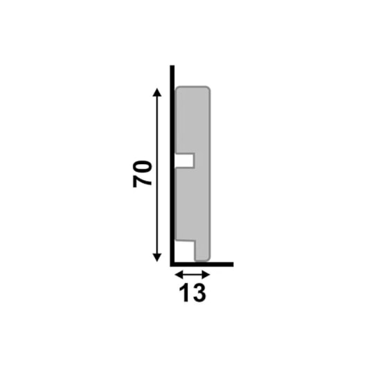 Rodapé Santa Luzia Fendi 451 70x2400mm - Imagem principal - 74d0fefa-0078-4da8-baf3-ecef3593e19f