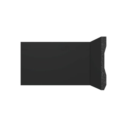 Rodapé Santa Luzia Lev101 Preto Liso
