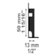 Rodapé Santa Luzia Lev51 Preto Liso - 569400a3-c795-435d-a7ec-15a822f8c1f9