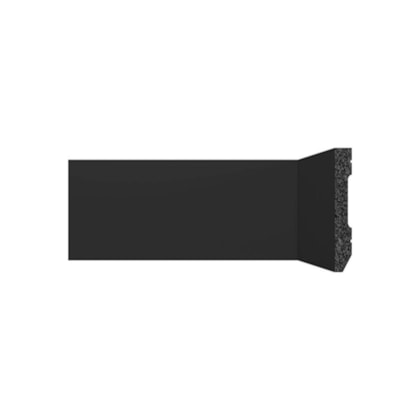 Rodapé Santa Luzia Lev71 Preto Liso