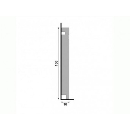Rodapé Santa Luzia Moderna Black Friso 3480 150x2400mm - Imagem principal - 0971aaf0-a7c2-473e-b903-a923b13ab806