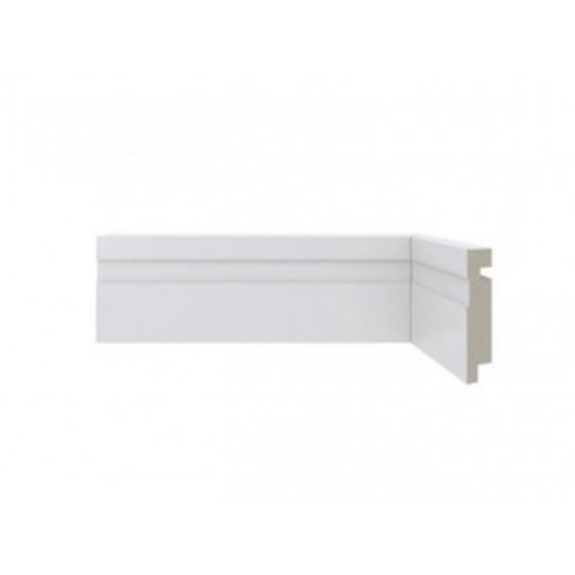 Rodapé Santa Luzia Moderna Branco Friso 456 70x2400mm - Imagem principal - 11be817c-5f20-4b26-b045-f81f7572fd14