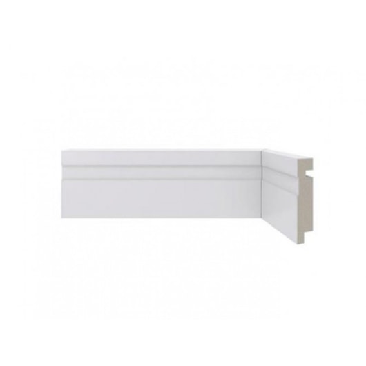 Rodapé Santa Luzia Moderna Branco Friso 456 70x2400mm - Imagem principal - 0505d47b-844b-4093-b75e-e51641a2363c