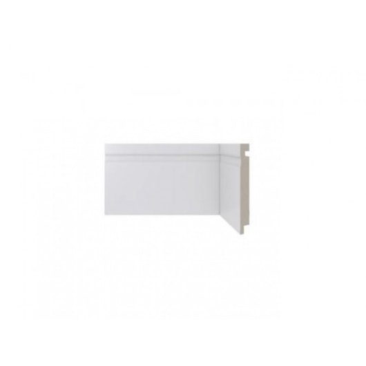 Rodapé Santa Luzia Moderna Branco Friso 480 150x2400mm - Imagem principal - 7e98aac9-0318-4b6e-b2b7-acd7bdd8f94f