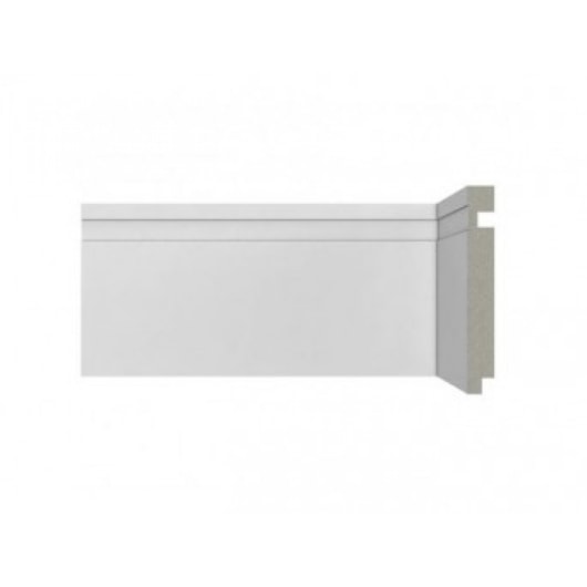 Rodapé Santa Luzia Moderna Branco Friso 493 120x2400mm - Imagem principal - 62ed84f1-72a1-4e91-8498-0f181522a887