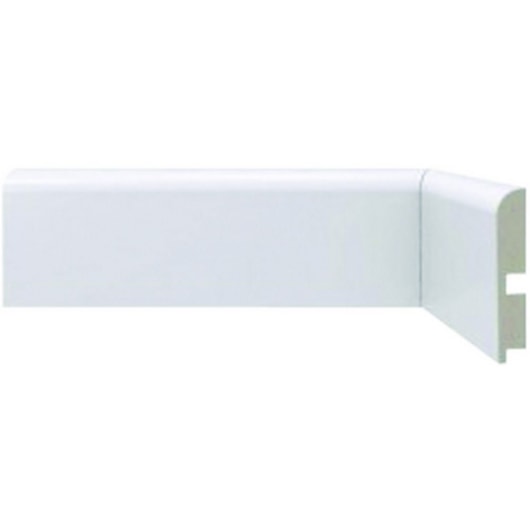 Rodapé Santa Luzia Moderna Branco Liso 446 70x2400mm - Imagem principal - 21f3d87d-0275-4eaf-96e3-a85232d15cc1