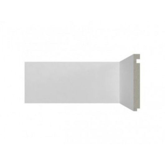 Rodapé Santa Luzia Moderna Branco Liso 496 150x2400mm - Imagem principal - 224267dd-2a23-4762-82cd-a5f2d83719a2