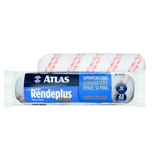 Rolo Atlas Microfibra 19 23cm 327 19 - Imagem principal - 0b5e7022-8615-445b-b9e3-c491510e9ba2