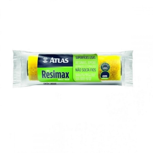 Rolo Poliéster Resimax R339/5A Lã Baixa 5mm Epóxi e Resinas Superfícies Lisas 23cm Atlas - Imagem principal - de449f5d-4b34-4ac2-84f9-a1bc4a9b9609